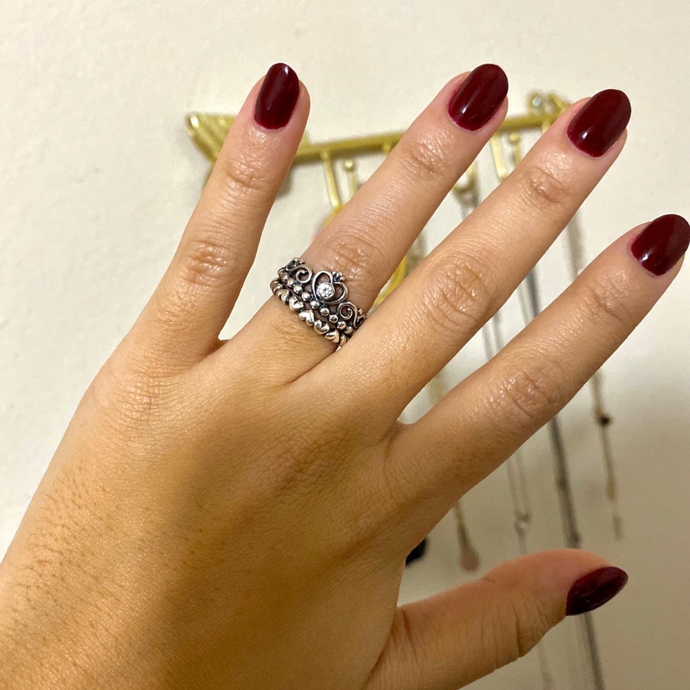 Pandora Forever Love Stackable Ring - image 1